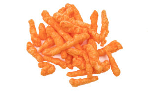 pile of cheetos