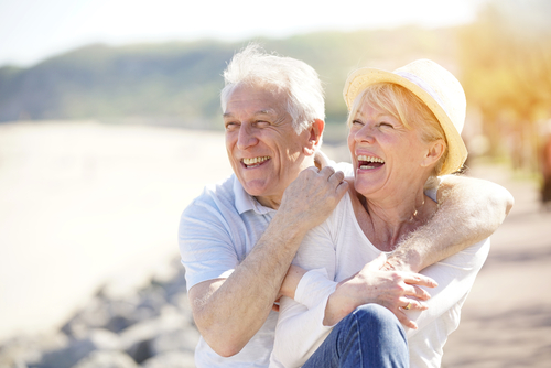 Happy Older Couple After Cataract Treatment