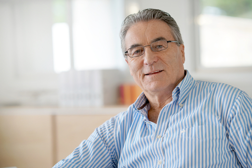 Older Man with Cataracts