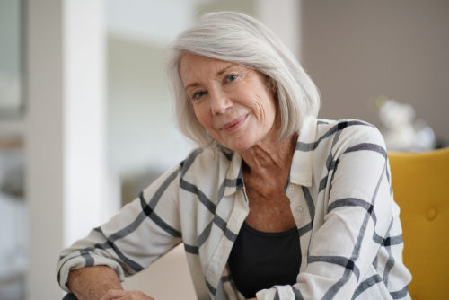 Smiling Older Lady